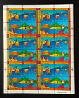 United Nations 1997 Peter Max Earth Summit Mnh Full Sheets