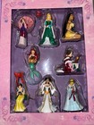 Rare Disney Princess 2007 Ornament Set Complete 8 Ornaments Scholastic Christmas