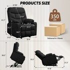 Korser Power Lift Recliner Chair For Elderly Electric Recliner With Massage heat