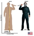 Michael Myers Lifesize Standup Standee Cardboard  Cutout Prop Horror Halloween