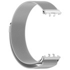 Yofuntle Stainless Steel Mesh Band For Samsung Galaxy Fit 3 Sm-r390 Silver