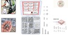 Comprehensive 380-pieces Machine Screws  Nuts   Washers - Industrial Grade