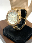 Michael Kors Women s Watch Mk5491 Parker Quartz Chronograph Rose Gold Steel Used