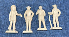 4 Vintage Marx Figures With Defects See Pictures For Areas That Broke Off