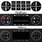 Replacement Climate Control Button Stickers For 2006-2014 Chevrolet Gmc  New