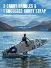 12 5  Extra Large Inflatable Stand Up Paddle Board With Seat   Electric Pump