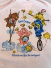 Vtg 80s Care Bears Nightgown Ruffle Pajamas Toddler Kids Friends   Fun Circus