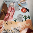2 Bible Paint With Water Books Religious Activity For Kids With Brush Noah New