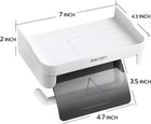 Toilet Paper Holder Paracasa Roll Tissue Bathroom Kitchen Plastic
