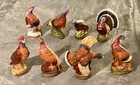 Wild Turkey 1st Series 1-8 Miniature Decanter Set Of 8 Nice Clean Empty Mini   s 