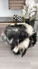  100 Natural Gotland Sheepskin Rug sheepskin Pelt natural Color brown white gray