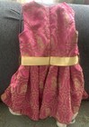 Disney Store Girls Dress Sleeping Beauty  Princess 4 Sparkle Purple Fancy Party
