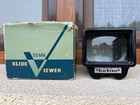 Vintage 1980s 35 Mm Slide Viewer 2x2 - Japan Retro Photo Film Viewer With Box 