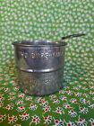 Vintage Aluminum Handheld Flour sugar Sifter Made In The Usa