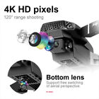 Rc Drone With 4k Hd Dual Video Camera Wifi Fpv Foldable Quadcopter   4 Battery