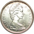 1967 Canada 50 Cents Silver Wolf -ch gem Bu Collector Coin -eye Appeal  -d591thx