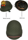 Ww2 Us Army M1 Helmet Ww2 Gear Ww2 Uniform Ww2 Helmet Metal Steel Shell Replica