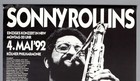 Sonny Rollins     Rare Original Cologne 1992 Jazz Concert Poster  a1 