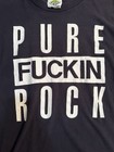 Vtg Original David Lee Roth  van Halen  1991 Tour T-shirt Pure Fuckin Rock Sz  L