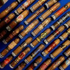 Custom Wooden Cigar Keychain Ornament - West Tampa - Circle Of Life