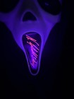 Neve Campbell Signed Fun World Ghostface Mask Beckett Witnessed Scream Sidney