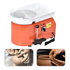 18  Electric Pottery Wheel 25cm Ceramic Machine Mud Blocking Manual Tool 350w