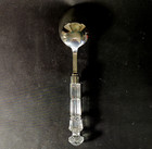 Waterford Lismore Searving Spoon  oval Bowl   Cut Lead Crystal   Steel  11 1 4 