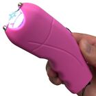 Tactical Stun Gun Led Flashlight Security Self Defense Pink    Pepper Spray