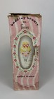 Vintage 1950s Tussy Budding Beauty Perfume Bottle Box Pink Kitsch Vanity Display