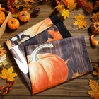 Breling Fall Welcome Feather Outside Banner Flag 10 7ft X 2 3ft Autumn Wind F   