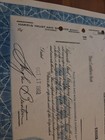 Signode Steel Strapping Company Stock Certificate