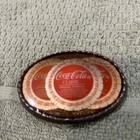 Coca Cola Classic Belt Buckle Made From Bottle Caps Designed Embedded In Resin
