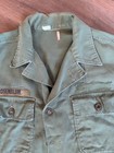 Vintage Vietnam Us Army Military Dress Green Jacket Small Notes