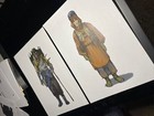 Star Wars Movie Props Concept Art The Force Awakens Production Art Used Print R1