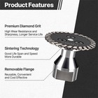 Precision Diamond Carving Wheel  40 50mm m14  High-density Diamond Blade