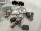 Panasonic Cordless Phone System With Answering Machine   4 Phones  3 Handsets
