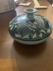 Celadon Korean Goryeo Black Dry Vase Ornament Signed