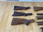 Large Lot Of 11 Assorted Shotgun   Rifle Gun Stocks   Forends - Gunsmith Lot