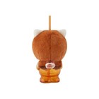 Brand New 2025 China Starbucks Dessert Story Bear Shaped 15oz Glass Straw Cup -