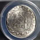 2015 Daniel Carr 1622 Atocha Cob Antiqued Silver Token Anacs Ms67