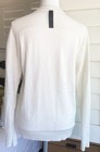 Nike Tiger Woods Tw Knit Golf Pullover Sweater Mens S Off White Cotton   Wool