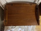 Vtg Thomasville Mcm Chippendale Mahogany Butler s Folding Coffee Table-