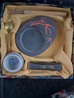 Vintage Japanese Sumi-e Calligraphy Set