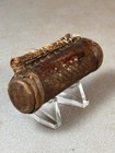 250801 - African Ethiopian Coptic Leather Scroll Or Kitab Amulet - Ethiopia 