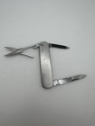 Vintage Hoffritz Ny Stainless Steel Pocket Knife With File   Scissors 74mm