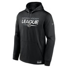 Men s Fanatics Black Nhl-logo Authentic Pro Fleece Pullover Hoodie