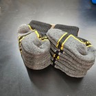 8pk Cat Infant Cushioned Quarter Socks 6-12 Months