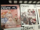 6 Vintage Mccalls Crafts Doll Pattern Lot  632 7436 7116 4090 7114 4334  k 