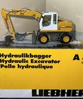 Nzg For Liebherr A314 Hydraulic Wheeled Excavator 1 50 O-scale  498 Diecast