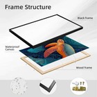 Ocean Turtle Framed Canvas Print Underwater Wall Art